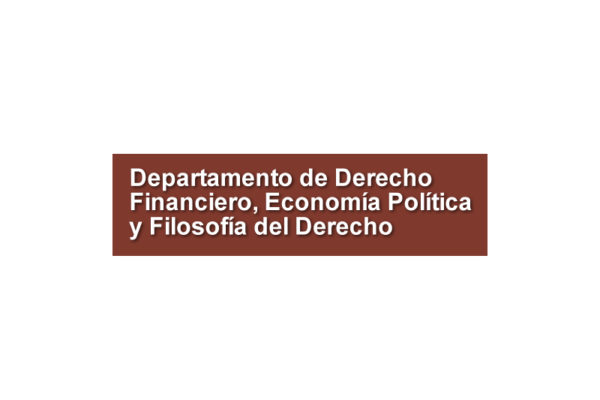 Departamento de Derecho Financiero, Economía Política y Filosofía del Derecho