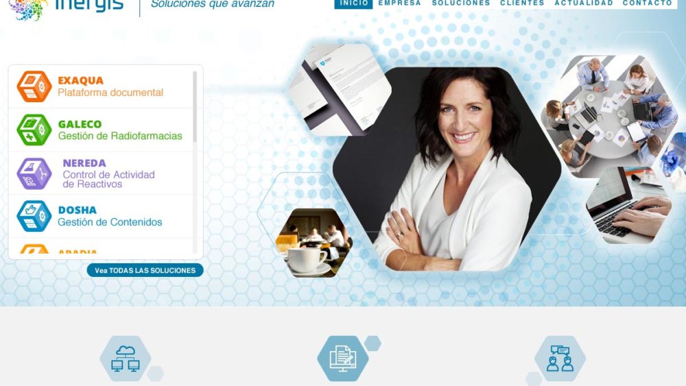 Inergis lanza su nueva web